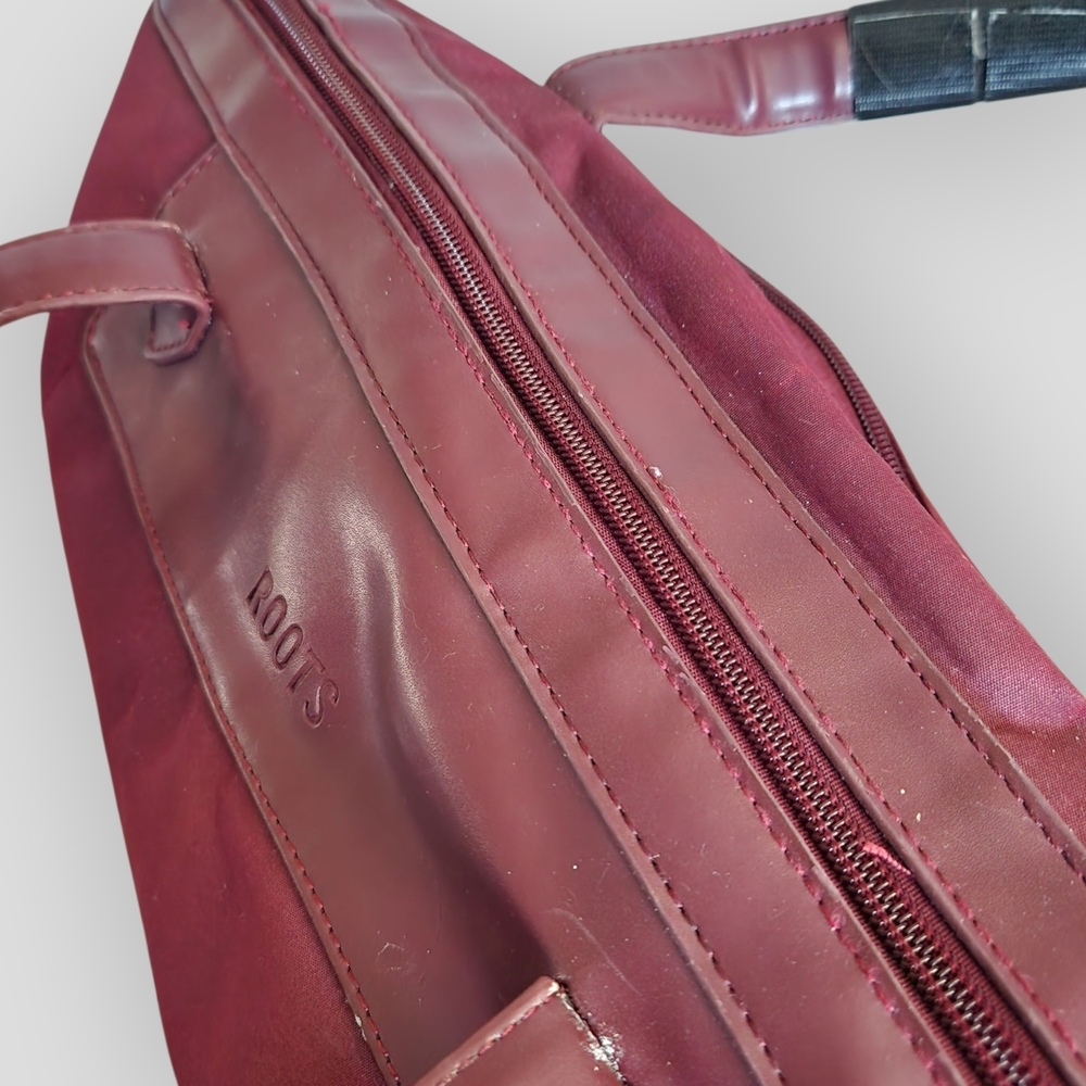 Roots  Computer Business Tote Bag – Merlot/Burgundy - Picture 6 of 13